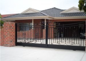 Double automatic gates