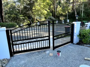 Kirribilli Double swinging Gates