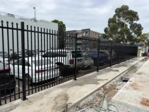 Penrith security fence